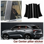 For 2025 Mitsubishi Xforce attack Arrig bright black center pillar decoration window frame accessories Xforce 6pcs