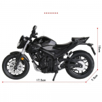 Uus 1/12 Honda CB400F Sulamist Mootorratta Mudel Amordid Valgustusega Kogumism&auml;nguasi Auto Laste Kingitus