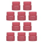 Laneige huulte magamismask MINI [Berry] komplekt (3 valikut) #Berry 10pcs