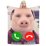 John Pork helistab pl&uuml;&uuml;sist tekk Lastele T&auml;iskasvanutele Flanellist visketekk elutuppa Pehme kvaliteediga voodikate S&uuml;nnip&auml;evakingitus 30x40in