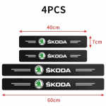 Car accessories 2007- for Skoda Octavia A5 A6 A7 stainless Stickers protector Door Sill Scuff Plate Threshold Welcome Pedal For Skoda