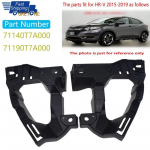 2 pcs For Honda HRV 2015 2016 2017 2018 Front Headlight Lamp Bracket Cover Beam Mounts 71140T7A000 71190T7A000 Car parts