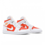 Naiste Air Jordan 1 Mid SE Bright Citrus poolk&otilde;rged Retro tossud CZ0774-800 EU 37.5 mitmev&auml;rviline