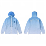 Trapstar Retro Sinine Puuvillane Jakk Seisva Kraega ja V&auml;ikese Logo Tikandiga - L&otilde;tspesu &Uuml;ler&otilde;ivad Paaridele XL