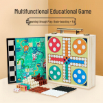 Puidust k&otilde;ik-&uuml;hes laste haridusm&auml;ng: Kabe, Lendav male, Gomoku