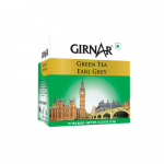 Girnar Earl Grey Green 10 teekotti bergamoti aroomiga kofeiinivaba fooliumpakendis igap&auml;evase v&auml;rskendava teejoomise kogemuse jaoks