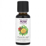 NOW Foods, Eeterlikud &otilde;lid, Muscle Zen&trade;, 1 fl oz (30 ml)