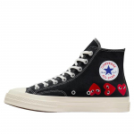 Chuck 70 Comme des Gar&ccedil;ons Play x Chuck 70 Converse High 'Multi Heart - Black' A08147C 35
