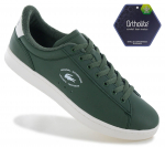 LACOSTE Carnaby Komplekt 224 - Meeste Tennised Jalan&otilde;ud Nahk Roheline 748SMA00121X3 ORIGINAAL EU 42 UK 8 roheline