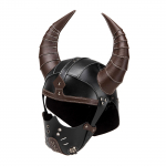 Steampunk viikingikiiver reguleeritavate rihmadega Kost&uuml;&uuml;mitarvik Ajalooline taaslavastus Cosplay mask t&auml;iskasvanutele 18