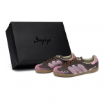 Adidas Originals SAMBA OG 811 Tootmine, Roosa pael, Spetsiaalne kingakarp Madalad Saksa armee tossud Unisex ID1481(Team80-SBOX) 35⅔