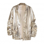 Meeste Riidepuu Krae Pikk Varrukas T&otilde;mblukuga Jakk Taskutega &Uuml;hev&auml;rviline Kevad S&uuml;gis L&auml;ikiv Disain &Uuml;ler&otilde;ivad M h&otilde;be