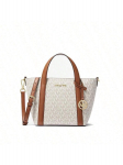 Michael Kors t&otilde;mblukuga kaetud l&otilde;uendist kott/&otilde;lakott/crossbody kott, v&auml;ike suurus, naiste, pruun, 35S4G3FM1B-0200 pruun