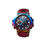 G-Shock MTG Seeria Volcano Thunder Pooll&auml;bipaistev Veekindel P&otilde;rutuskindel Spordi Kvartsliikumine Vaikrihmaga K&auml;ekell Meeste kellad Must MTG-B1000VL-4A Single Watch, Random Packaging