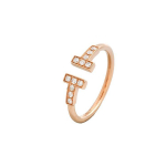 Tiffany & Co. T-sarja teemantidega reguleeritav s&otilde;rmus Naiste s&otilde;rmused GRP07761 Box,8