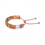 Swarovski Letra Reguleeritav S&otilde;pruse K&auml;ev&otilde;ru Naiste k&auml;ev&otilde;ru Oranž Roodiumiga kaetud 5615002 Box (Random Color)