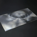400x320mm Optiline Plastikprojektori P&auml;ikese Fresnel-l&auml;&auml;ts PMMA Fookuskaugus 300mm Projektori Tasane Luup P&auml;ikese Kontsentraatorl&auml;&auml;ts 500mm