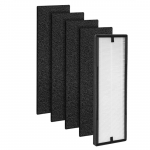 1 NEA-F1 T&otilde;eline HEPA Vahetusfilter + 4 NEA-C1 Aktiivs&ouml;efiltrit, Eureka NEA120 & Toshiba Smart WiFi CAF-W36USW jaoks CHINA