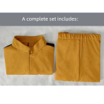 Halloween Cosplay Kost&uuml;&uuml;m Kill Bill Cosplay Pruut Killbill Kollane &Uuml;likond Cosplay Kost&uuml;&uuml;m Yellow Suit M gray