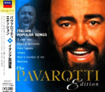 CD LUCIANO PAVAROTTI Itaalia rahvalaulud UCCD3115 UNIVARSAL 2002 Jaapan Klassikaline Kasutatud