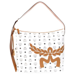 MCM Visetos Hobo kott suure Lauretos logoga ja nahkrihmaga igap&auml;evaseks ja reisikotiks Basic Set (Bag+Dust Bag)