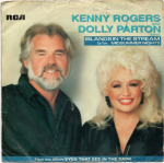 7-tolliline plaat KENNY ROGERS DOLLY PARTON Islands In The Stream bw Midsummer RCA378 RCA 1983 UK Rock Kasutatud
