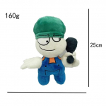 25/30cm Dave Plus Bambi Palus M&auml;nguasjad Multifilm Reede &Otilde;htu Funk Palus Nukk FNF T&auml;idisega Multifilmi Nukud M&otilde;eldud Lastele J&otilde;uludeks S&uuml;nnip&auml;evaks Kingitus tulekindel tellis