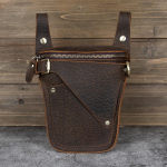 Meeste vintage ehtsast nahast mootorratturi v&ouml;&ouml;kotid - Crazy Horse crossbody kott black