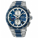 SEIKO Astron seeria 100 meetrit veekindel Kvarts titaanist rihm 43,3 mm meeste k&auml;ekell sinine sihverplaat SBXC181 sinine