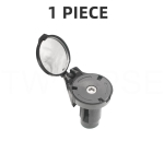 TWTOPSE Rattas&otilde;it Jalgratta Peeglid Brompton Filding Bike Aline Cline Pline jaoks Premium Tahavaate Ohutu Juhtraua Peegli Tarvik 1 piece black
