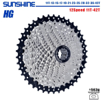 SUNSHINE hg 12-k&auml;iguline mtb kassett 11 34 40 42 46 50 52 kassett 12 k&auml;iguline &uuml;likerge Shimano 12v mtb kassetile 12S 42T gray