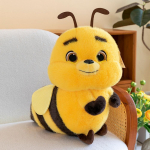 Naljakas diivanipadi Mesilane Pl&uuml;&uuml;slelu Pl&uuml;&uuml;snukk Kawaii T&auml;idisega Mesilane Nukk 2533cm Multikas Mesilane Loom Pl&uuml;&uuml;sist M&auml;nguasi S&uuml;nnip&auml;evakingitus