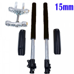 710MM Esimene &uuml;mberp&ouml;&ouml;ratud amordihark 45MM/48MM seadmega &uuml;lemine ja alumine plaat Hiina Dirt pit bike CRF KLX jaoks