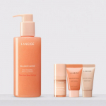LANEIGE Balance Mode Puhastaja 250ml &Otilde;rn S&uuml;gavpuhastav N&auml;opesuvaht + Tasuta Niisutaja 7ml, Kooriv Mask 10ml & Puhastaja 10ml Kingikomplekt