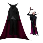 Hotel Transylvania Xs-3xl Draculaura Mavis Jonathan Vampiiri kost&uuml;&uuml;mikomplekt Dracula,L black
