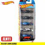 Hot Wheels F1 v&otilde;idus&otilde;iduauto valatud mudelid JLN11 5-pakk Red Bull Mercedes Alpine Haas Williams M&auml;nguautod Kogutav kingitus poistele