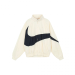 Nike Swoosh Meeste Logo Kootud Jakk 'Coconut Milk' FB7878-113 L