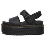 Dr.Martens VOSS Nahast &Uuml;he Rihmaga Sandaalid Naiste Must 26725001 39