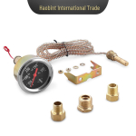 12V 2 Mehaaniline veetemperatuuri n&auml;idik 50-140℃/130-280℉ koos 3 adapteriga 52mm gray