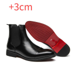 Meeste K&otilde;rgust Lisavad Kingad K&otilde;rgust Suurendavad 8CM 6CM Saapad Nahast Kingad Punase Tallaga Kontsaga Sisemise K&otilde;rguse Lisavad Kingad 38 brown