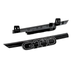 3D ABS Auto Esiv&otilde;re Embleem J158 Volkswagen Golf 8 MK8 Rline GTI GTD GTE Logo Polo jaoks