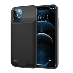 &Uuml;li&otilde;huke akulaadija &uuml;mbris iPhone'ile 16 15 14 13 12 11 Pro Max 13 12 Mini X XS Max XR 6 7 8 SE 2 Power Bank laadimis&uuml;mbris 6800mAh for 15 Pro black