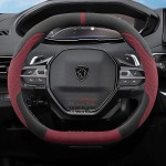 Suede nahast autojuhtimiskangi kate Peugeot E Rifter 3008 2008 508 308 208 408 2021 2022 2023 2024 2025 jaoks Autotarvikud