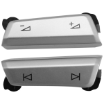 F9-Kroom Multifunktsionaalne Roolinupu V&otilde;ti Helitugevuse Nupp VW Golf 8 MK8 Passat B8 PA T ROC 30D959442J jaoks NONE gray