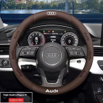 2026 Kuuma Auto Libisemisvastane Hingav Suede Roolikate Audi A3 A4 A5 A6 A7 A8 Q1 Q2 Q3 Q5 Q7 Q8 S3 S4 S5 S6 RS3 RS4 RS5 TT jaoks