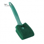 Kahepoolse harja puhastusvahend, akvaariumi k&auml;epidemega puhastusvahend 23cm roheline