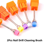 2tk Elektriline k&uuml;&uuml;nepuhastushari Professionaalsed t&ouml;&ouml;riistad k&uuml;&uuml;nekunsti jaoks manik&uuml;&uuml;ri puurid, tarvikud