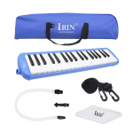 37 klahvi Melodica klaveristiilis suupill + Oxfordi kott, mis m&auml;ngib 58 cm muusikalist algajate instrumenti sinine