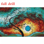 DIY teemantmaal ristpistes tikitud puuraha puur t&auml;is kivist mosaiikmaja 20*30 cm