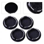 4 tk must 50 mm auto rummu kork auto kapoti velje keskosa rehvile paigaldatud katte trimm 50.5mm 4pcs